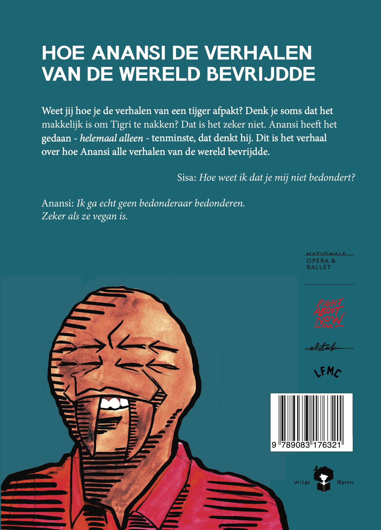 Hoe Anansi de verhalen van de wereld bevrijdde by Maarten van Hinte